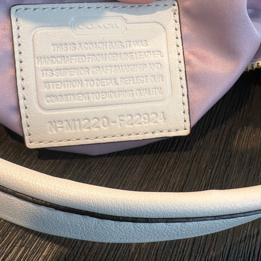 Coach Kristin Crocodile Embossed Bag 22924 - Picture 7 of 13